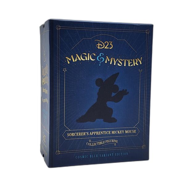 Disney D23 15th Event Sorcerer's Apprentice Mickey Cosmic Blue Variant Figurine - Picture 1 of 6